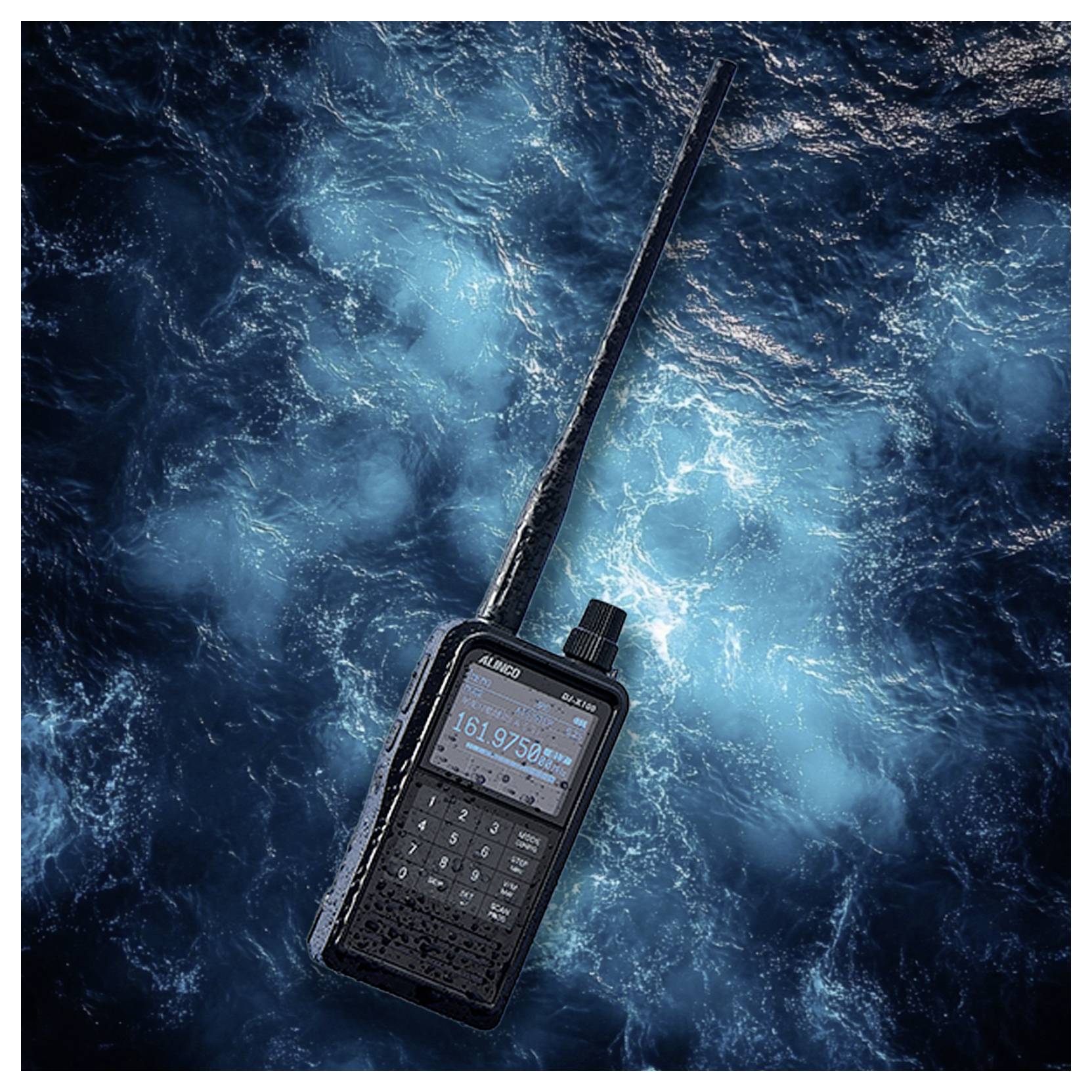 Alinco DJ-X-100-E Digitaler Multi-Mode Empfänger 1207 Funk-Handscanner