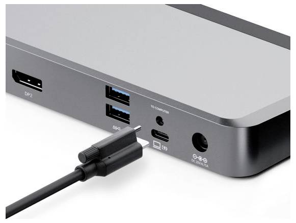 ALOGIC DX2 - Dockingstation - USB-C - 2 x DP