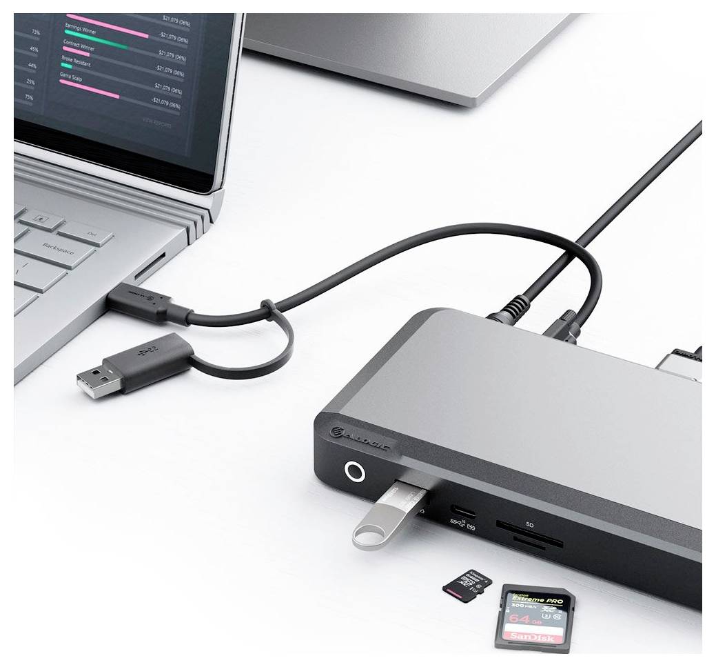 Alogic USB-C® Dockingstation DUPRDX3-WW