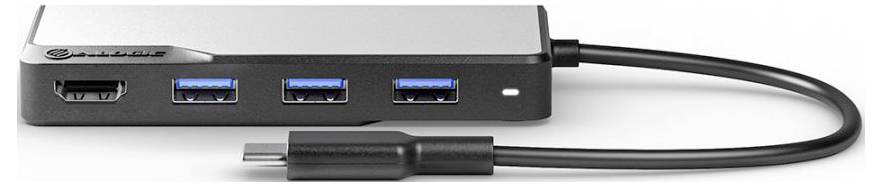 Alogic USB-C Fusion CORE 5-in-1 Hub V2 - Dockingstation