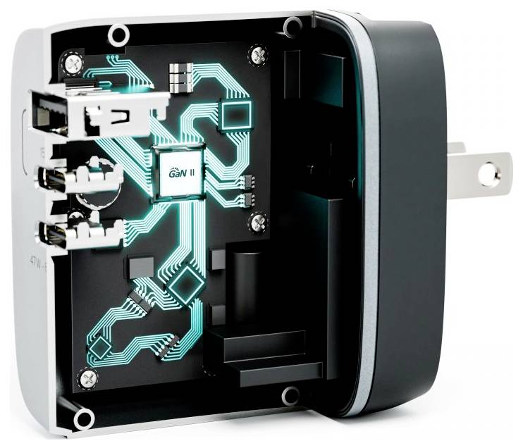 Alogic Rapid Power Reiseladeadapter 67W USB-C®, USB-A Grau