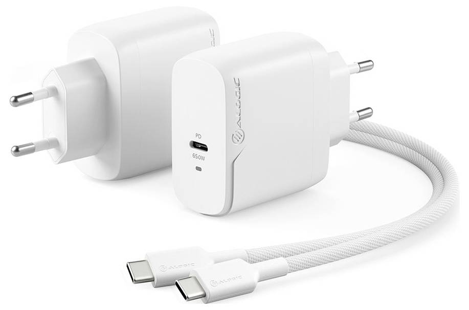 Alogic Rapid Power USB Ladestation 65W USB-C® Weiß