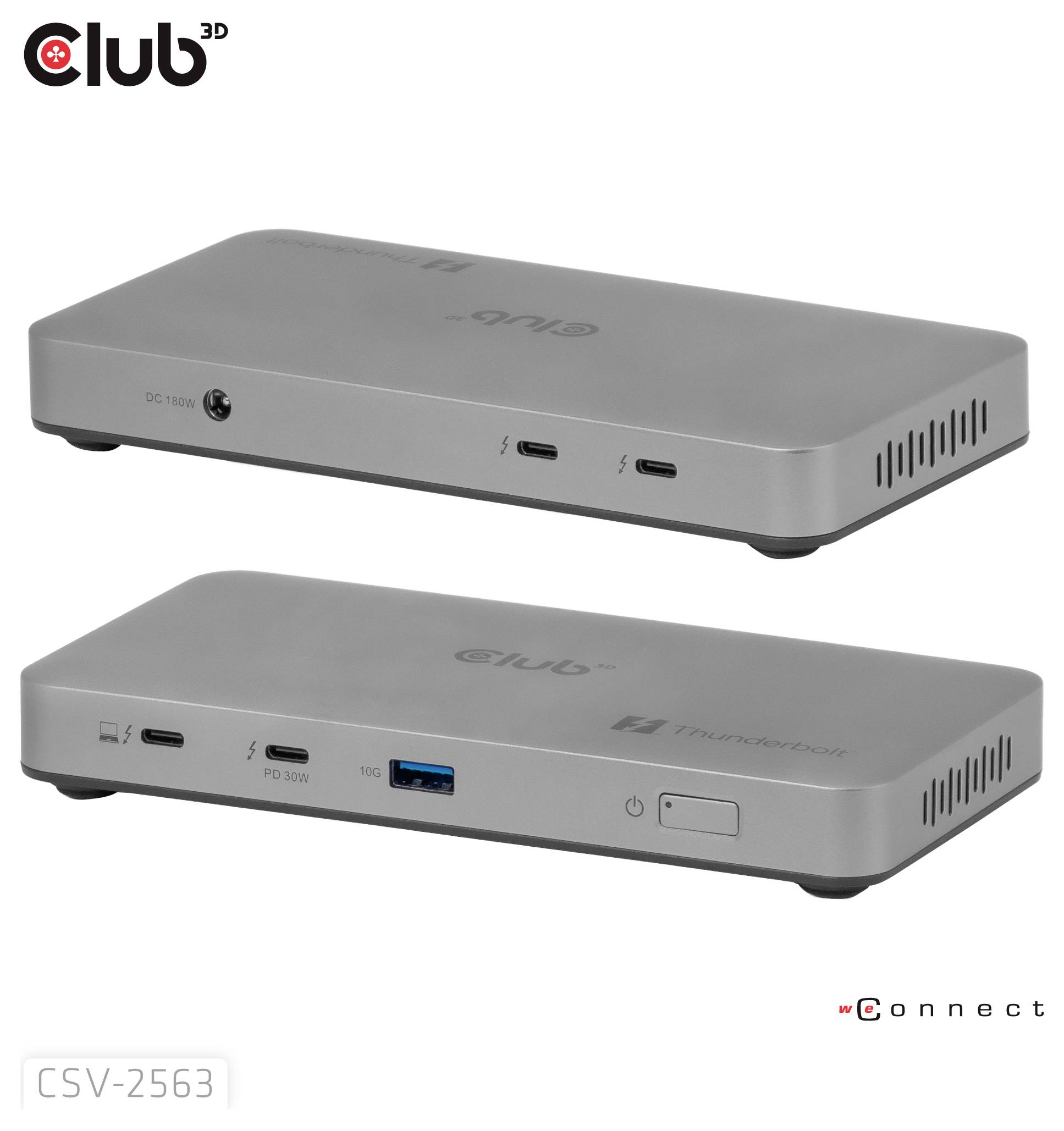 Club3D Anschlusskabel CSV-2563 Netzwerk Adapter