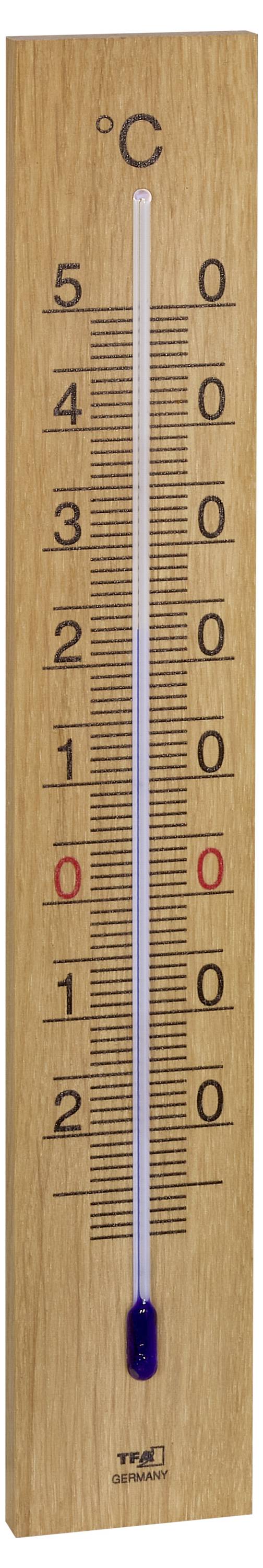 TFA Dostmann Thermometer Eiche 12.1059.01