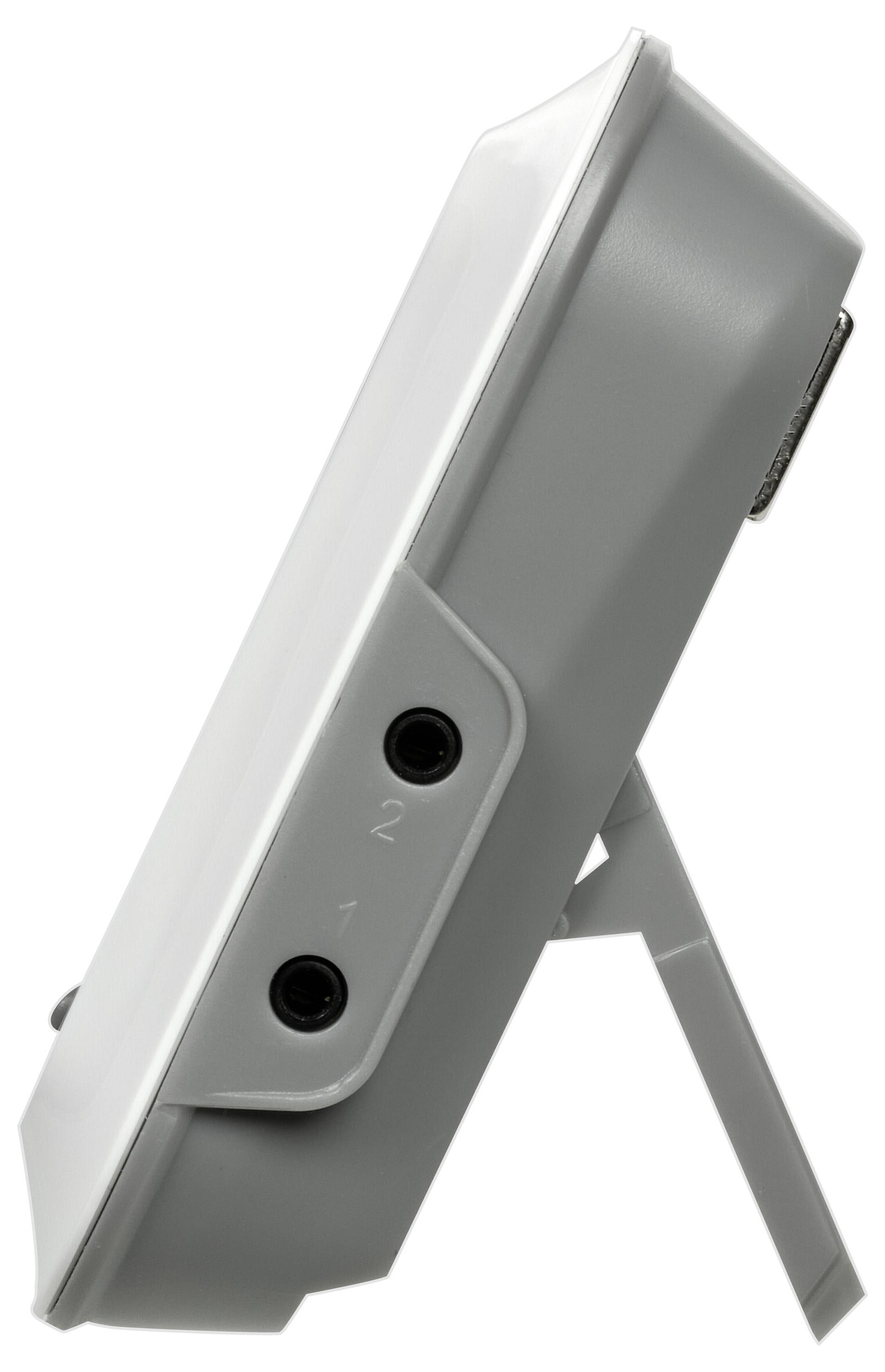 TFA Dostmann Mobiler Gas-Grill, Gas, Kohle, Kugel, Kombi Grillthermometer Weiß