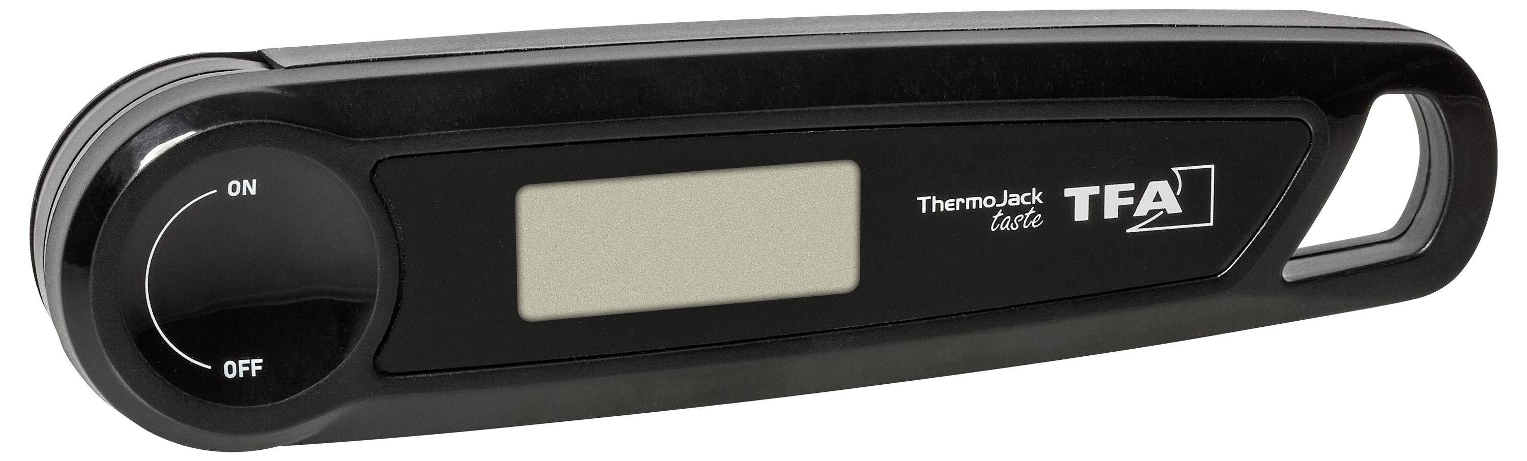 TFA Dostmann THERMO JACK TASTE Grillthermometer Schwarz