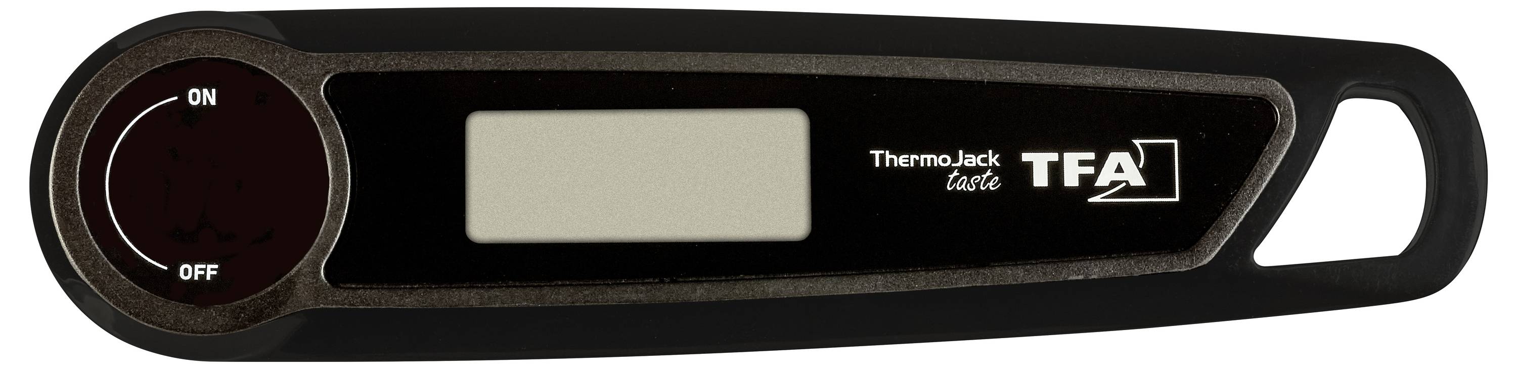 TFA Dostmann THERMO JACK TASTE Grillthermometer Schwarz