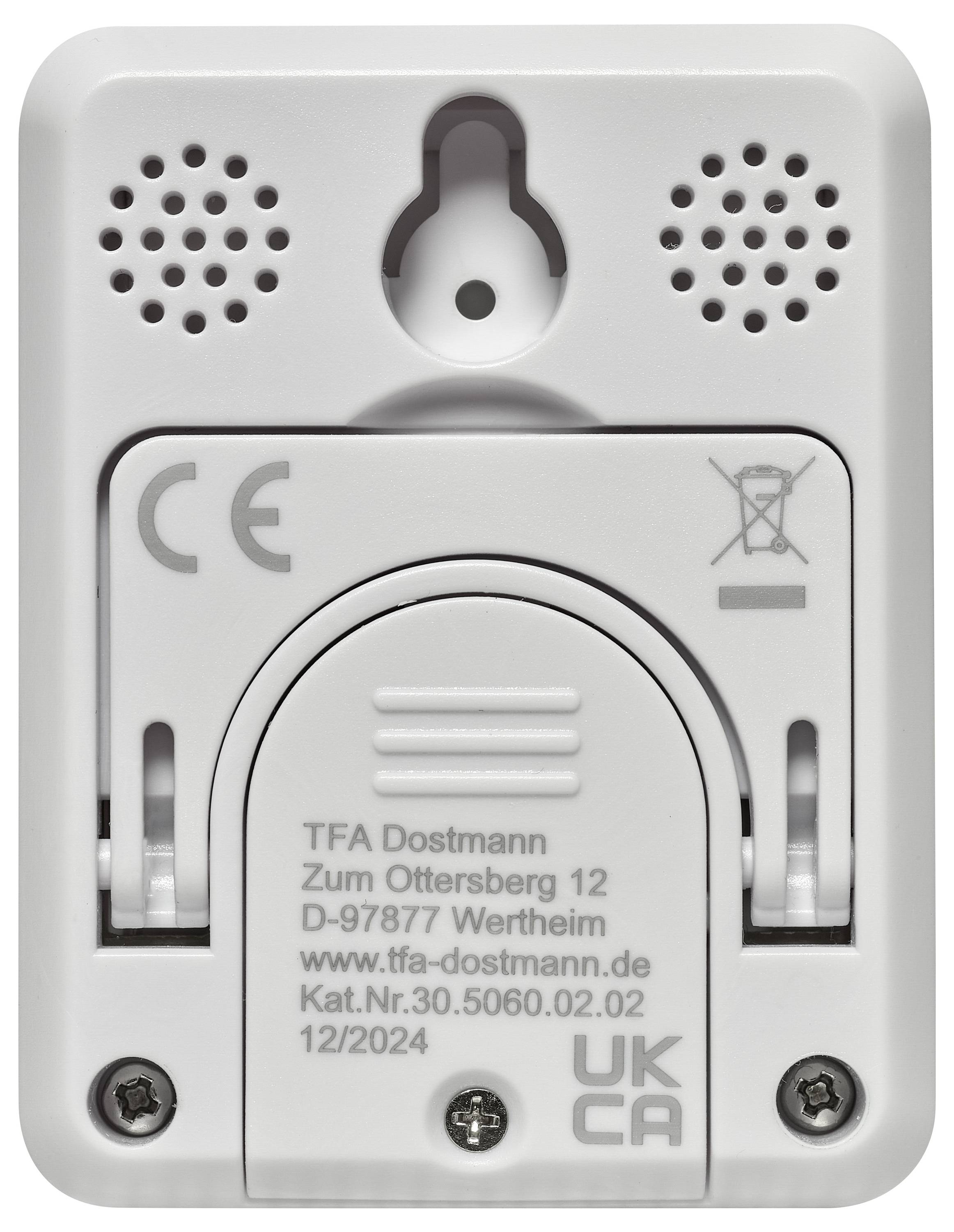 TFA Dostmann Thermo-/Hygrometer Weiß 30.5060.02