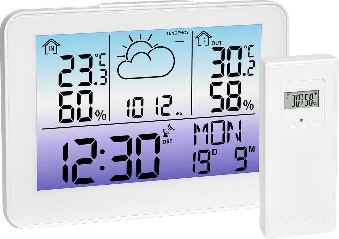 TFA Dostmann METEO SKY 35.1175.02 Funk-Wetterstation Vorhersage für 12 Stunden Anzahl Sensoren max.