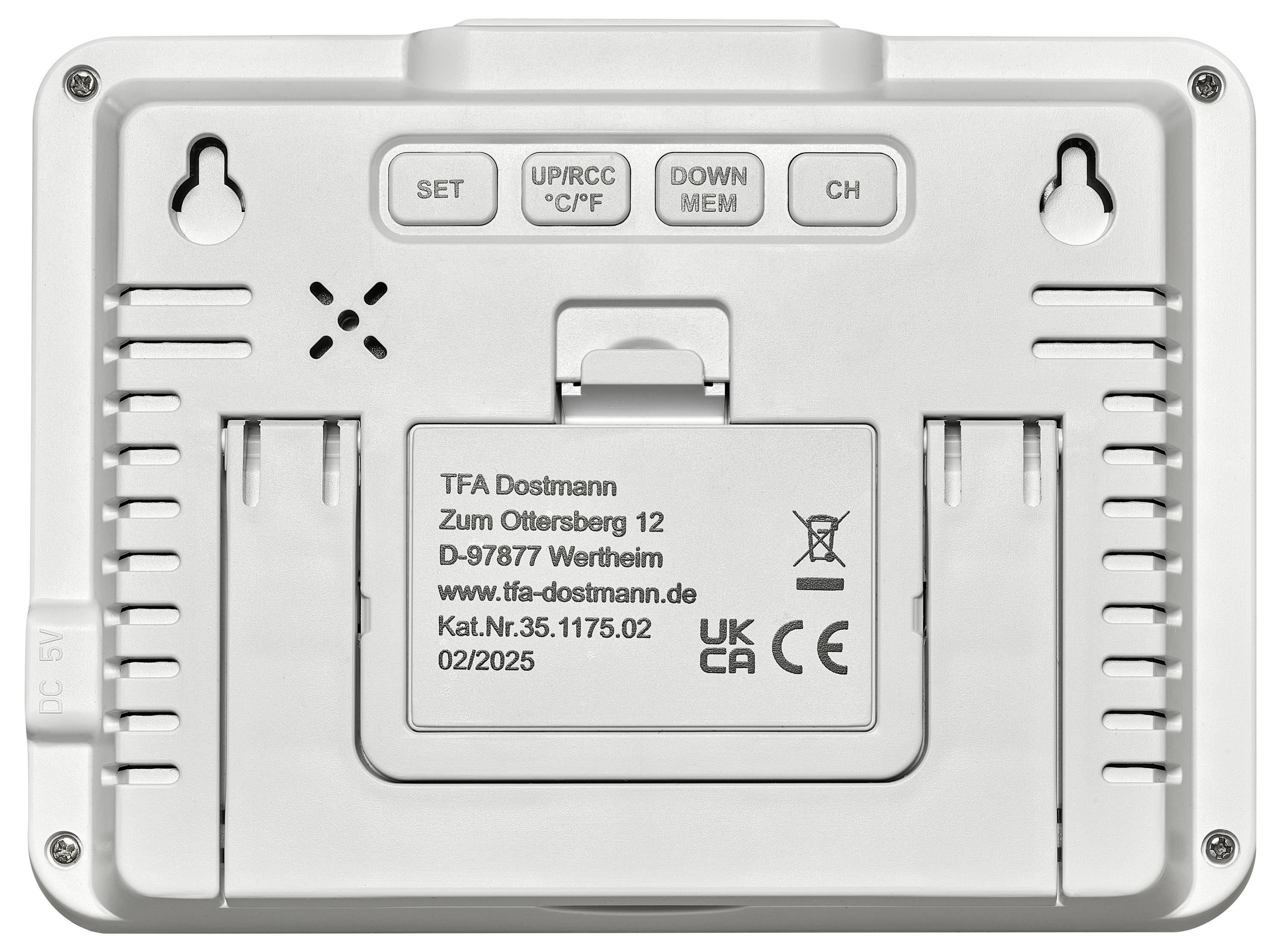 TFA Dostmann METEO SKY 35.1175.02 Funk-Wetterstation Vorhersage für 12 Stunden Anzahl Sensoren max. 3St.