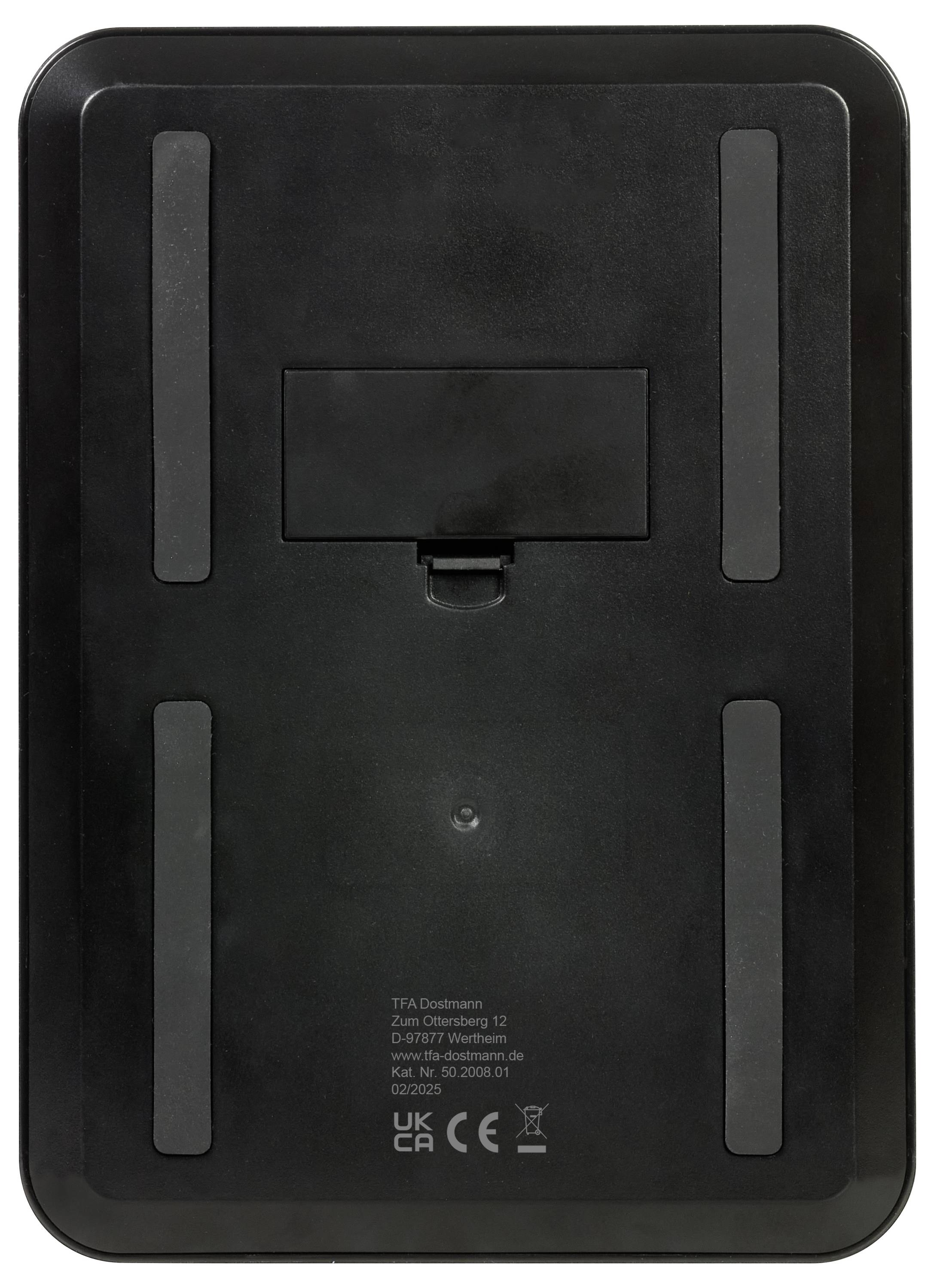 TFA Dostmann BROWNIE Digitale Küchenwaage digital digital Wägebereich (max.)=5000g Schwarz 130 x 180 x 20