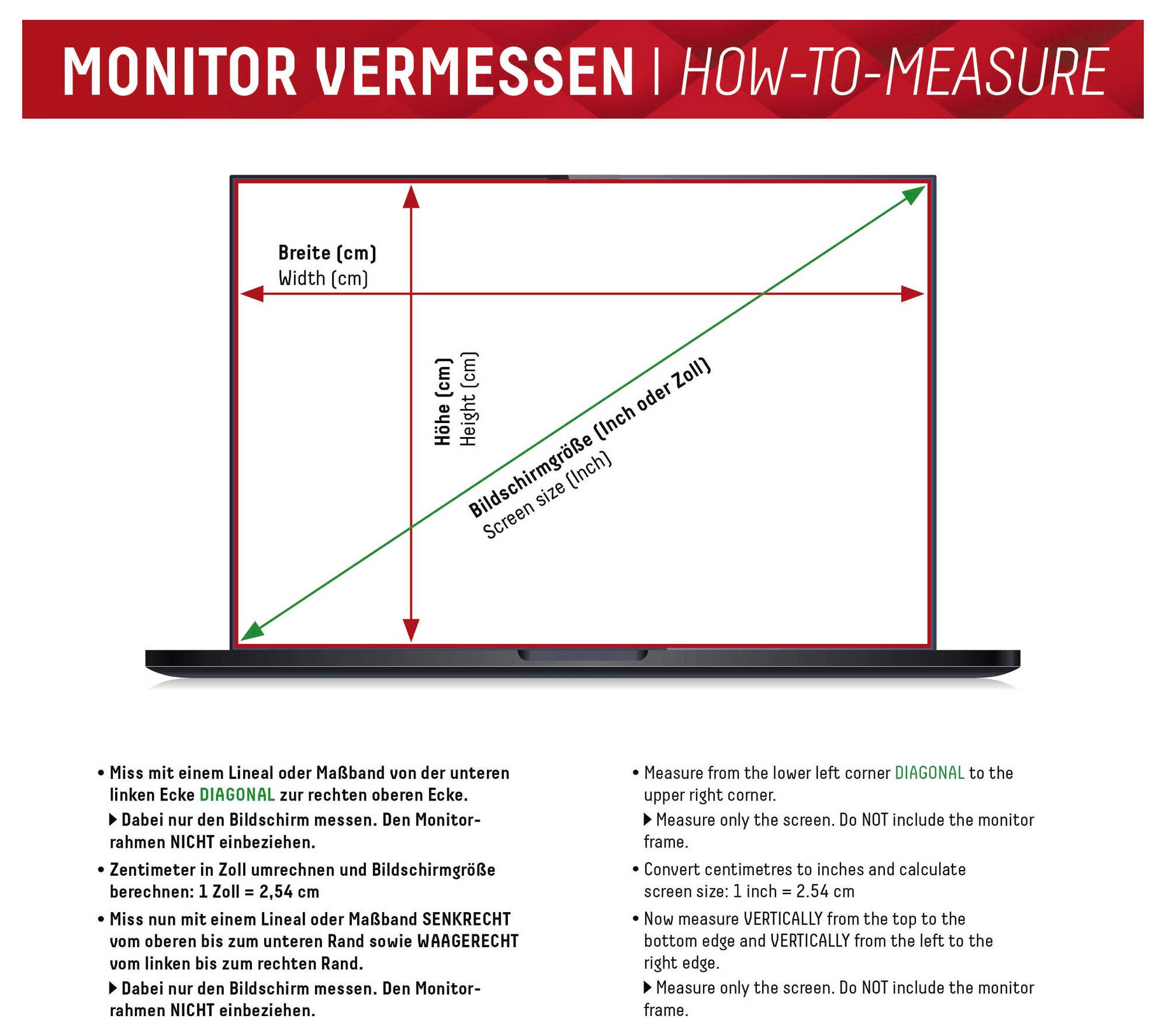 DISPLEX Displayschutzglas mit Blickschutz Universell Universell 1 St. 01991