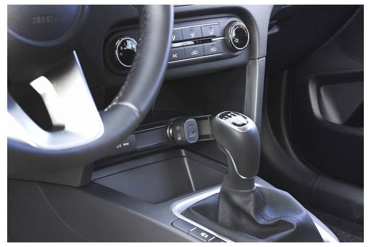 Cellularline Kfz Ladegerät 48W USB-A, USB-C® USB PD Schwarz KFZ Schnellladegerät, USB Power Delivery (USB-PD)