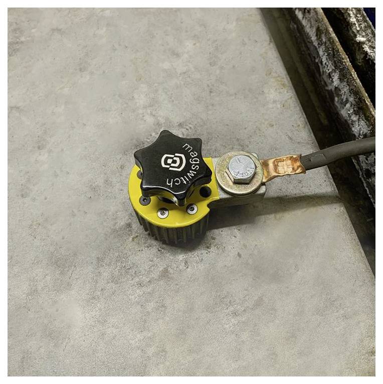 Magswitch 8100746 Magnetischer Schweißerdungsgrundhalter 8100746 Magnetische Schweiß Erdungsklemme schaltbar 300 Amp Gro