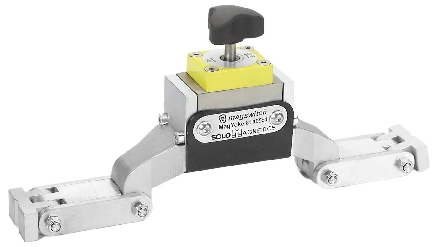 Magswitch 8100551 Magnetisches Prüfjoch 8100551 Magnetische Schweißnahtprüfung Rissprüfung Prüfmagnet MagYoke Magnetics
