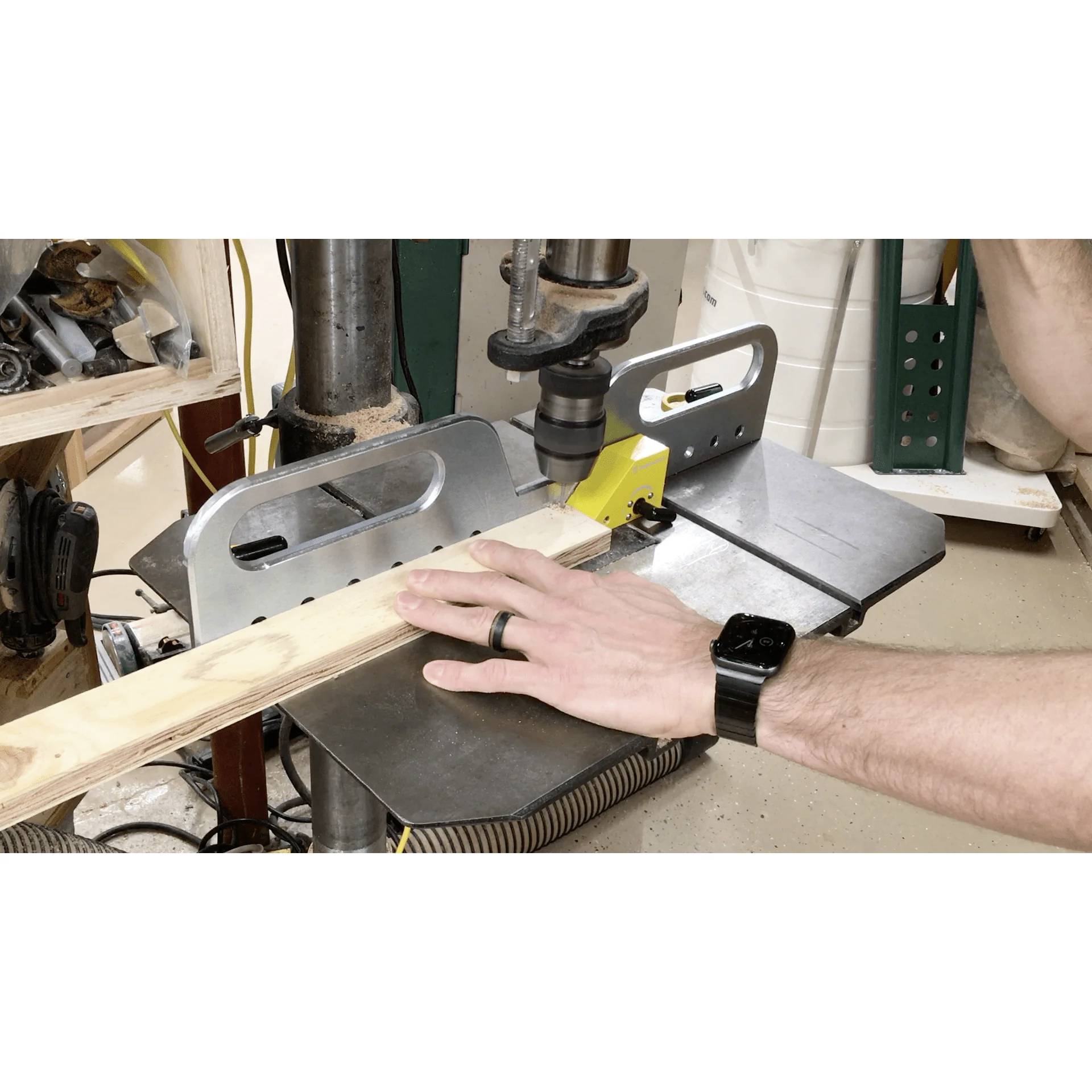 Magswitch 81101371 81101371Bohrvorrichtung Pro für Holz und Metallbearbeitung - 81101371 Magnetischer Anschlag Magnetischer Ansch