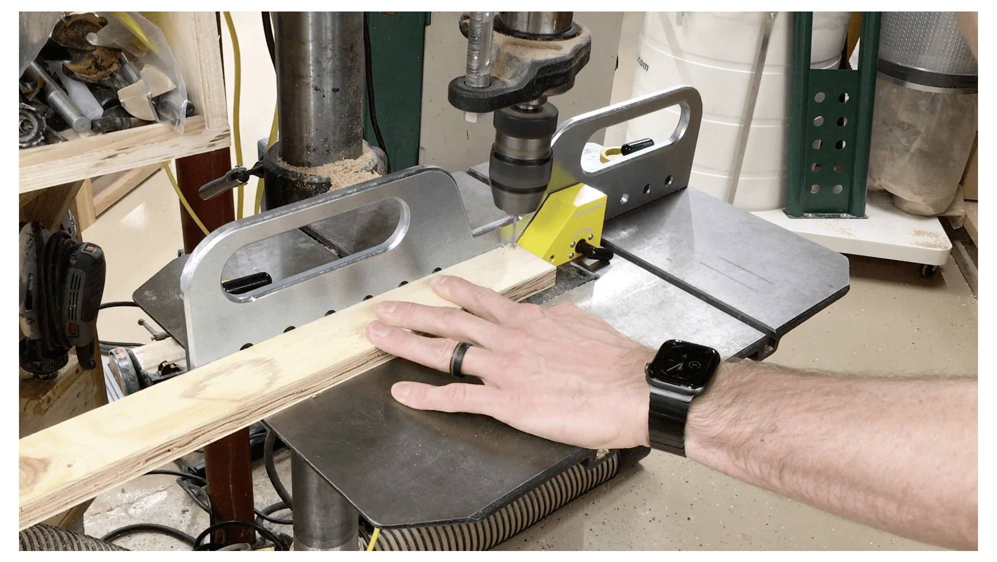 Magswitch 81101371 81101371Bohrvorrichtung Pro für Holz und Metallbearbeitung - 81101371 Magnetischer Anschlag Magnetischer Ansch