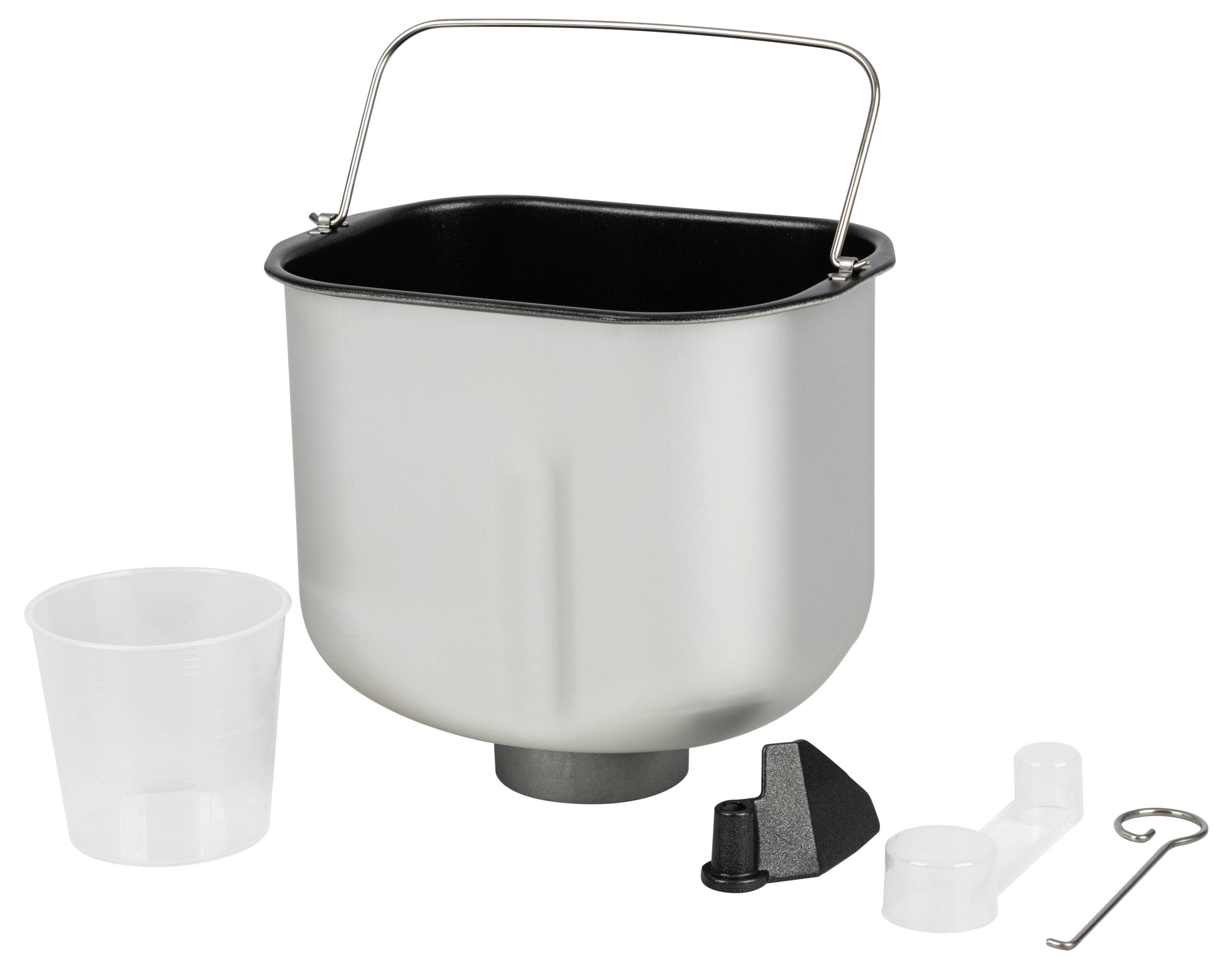 Profi Cook PC-BBA 1282 inox Brotbackautomat Antihaftbeschichtung, Timerfunktion 3.1 l Edelstahl