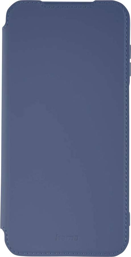 Eine blaue Handyhülle mit Klappdeckel, entwickelt zum Schutz von Smartphones. Sie verfügt über präzise Aussparungen für Kamera und Bedienelemente.