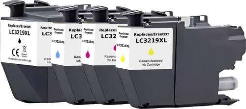 Renkforce Druckerpatrone ersetzt Brother LC-3219XLBK, LC-3219XLC, LC-3219XLM, LC-3219XLY Kompatibel