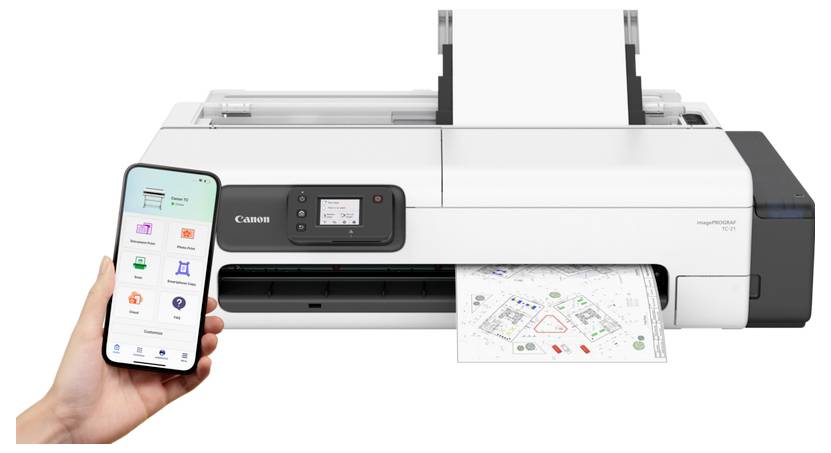 Canon imagePROGRAF TC-21 Großformatdrucker A1