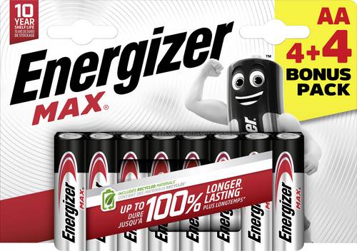 Energizer Mignon (AA)-Batterie 1.5 V 8 St.