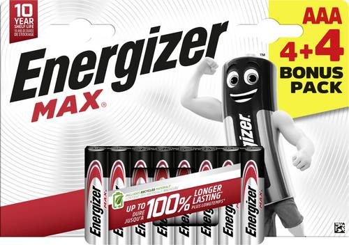 Energizer Micro (AAA)-Batterie 1.5 V 8 St.