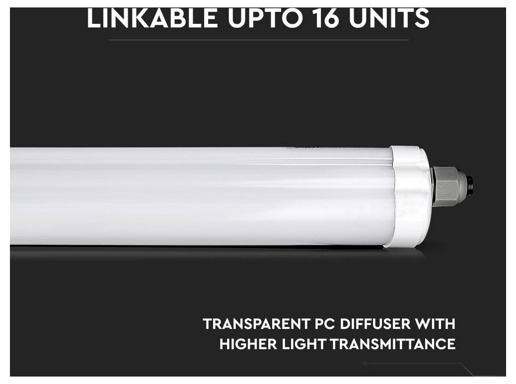 V-TAC LED-Röhre EEK: E (A - G) Weiß 1St.