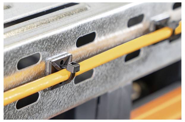 HellermannTyton MAGMB3-PA66/NDFEBR5-BK (25) Befestigungssockel 151-04462 Schwarz 25St.