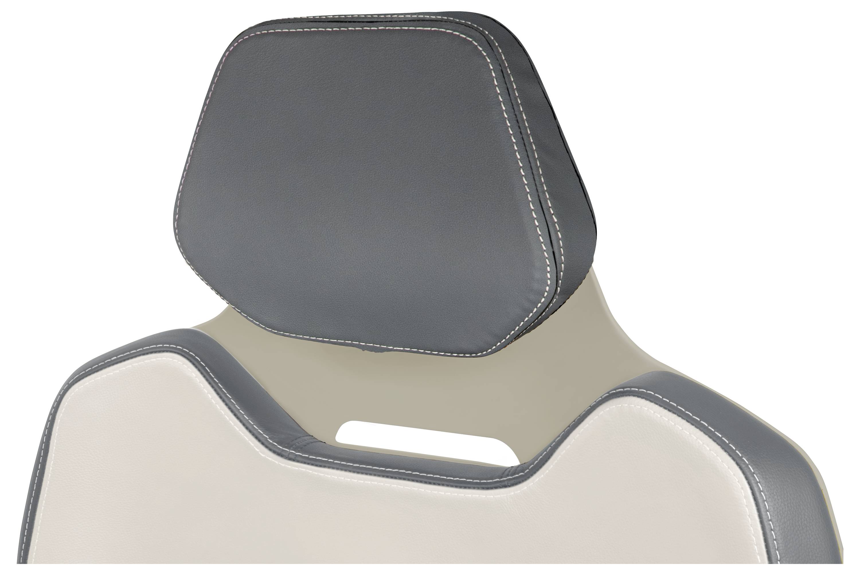 Thermaltake Gaming-Stuhl Glacier white, Slate grey