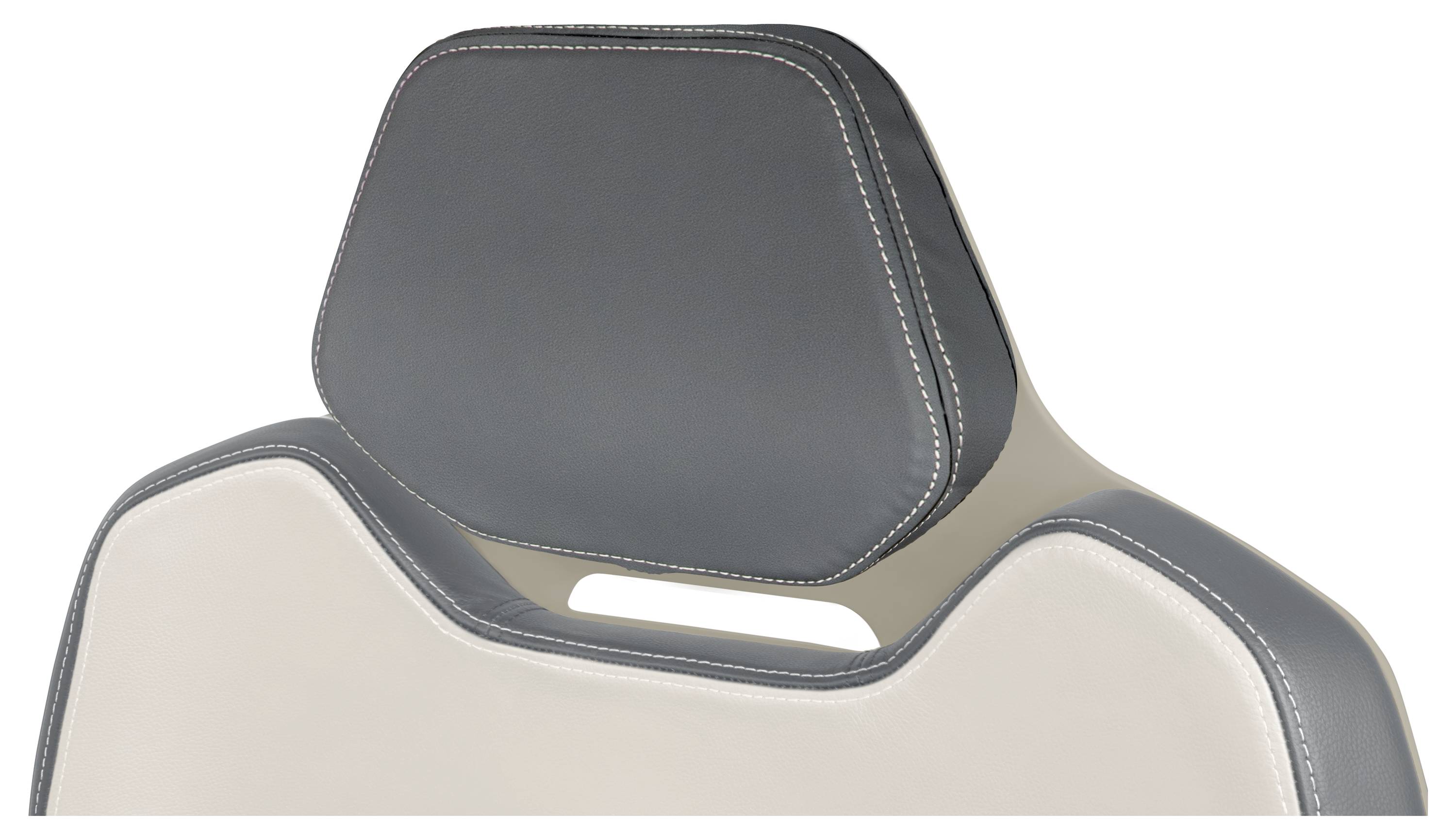 Thermaltake Gaming-Stuhl Glacier white, Slate grey