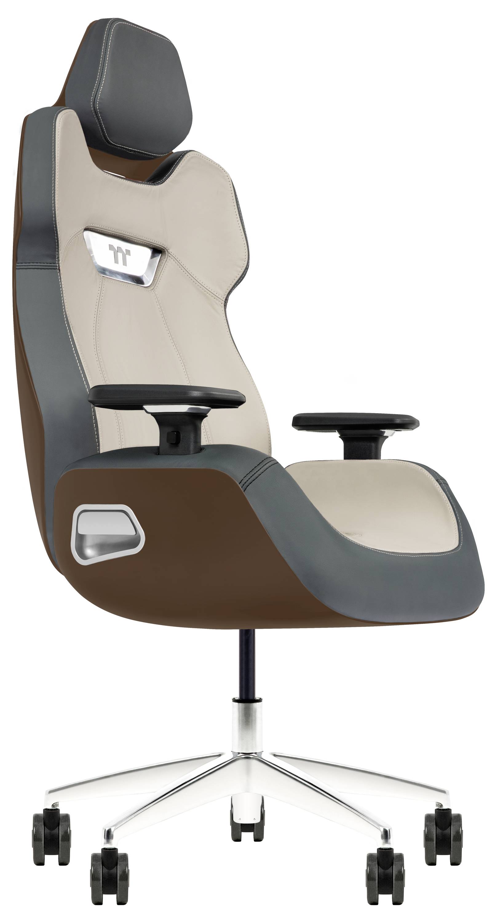 Thermaltake Gaming-Stuhl Mocha Mousse, Slate grey