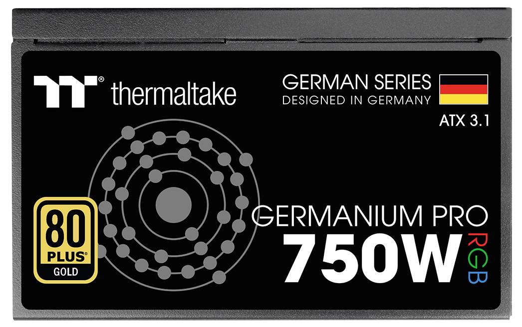 Thermaltake AC/DC-Einbaunetzteil 750 W ATX 80PLUS® Gold