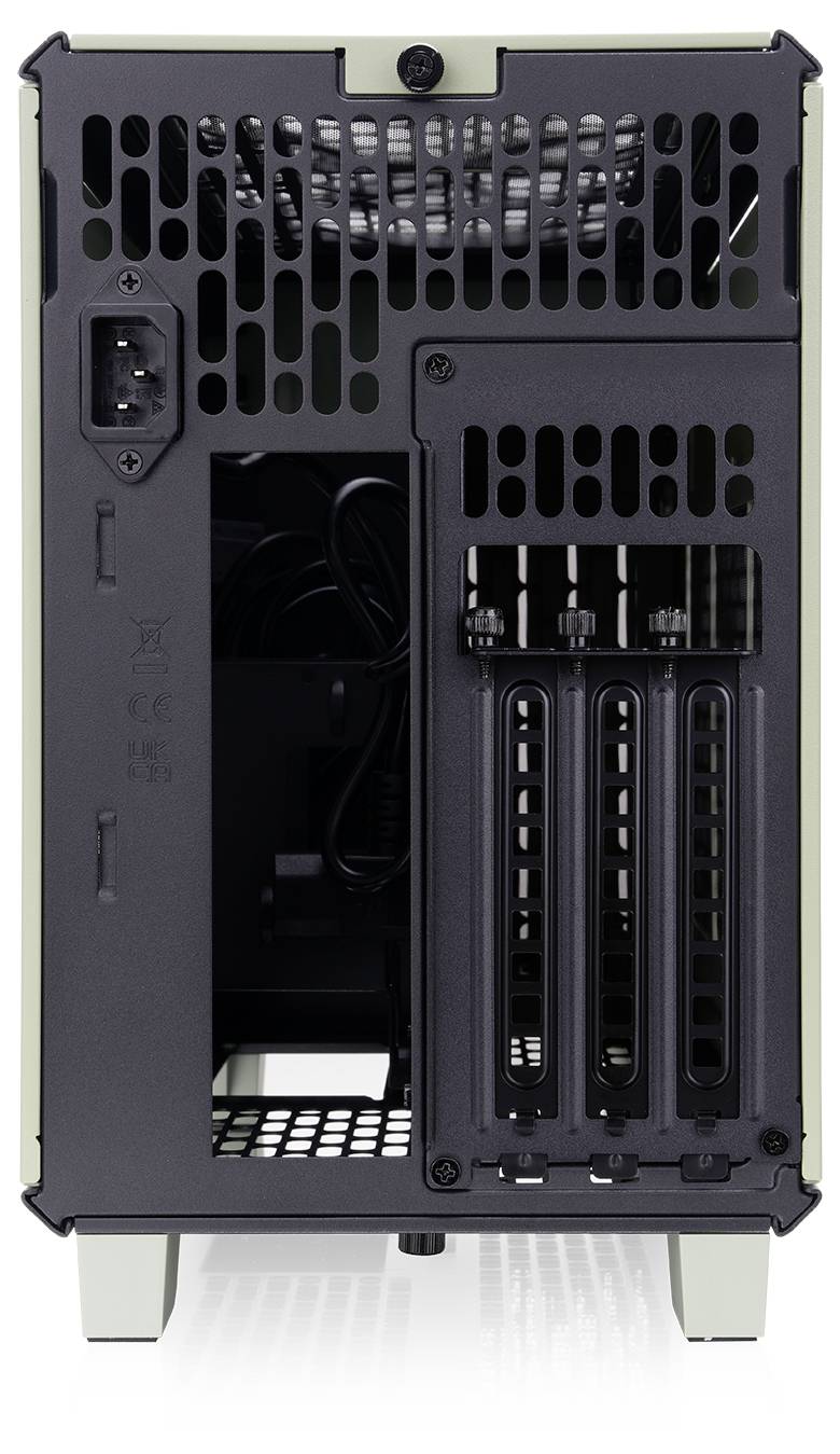 Thermaltake CA-11A-00SENN-WS Mini-Tower PC-Gehäuse Grün (Matcha)