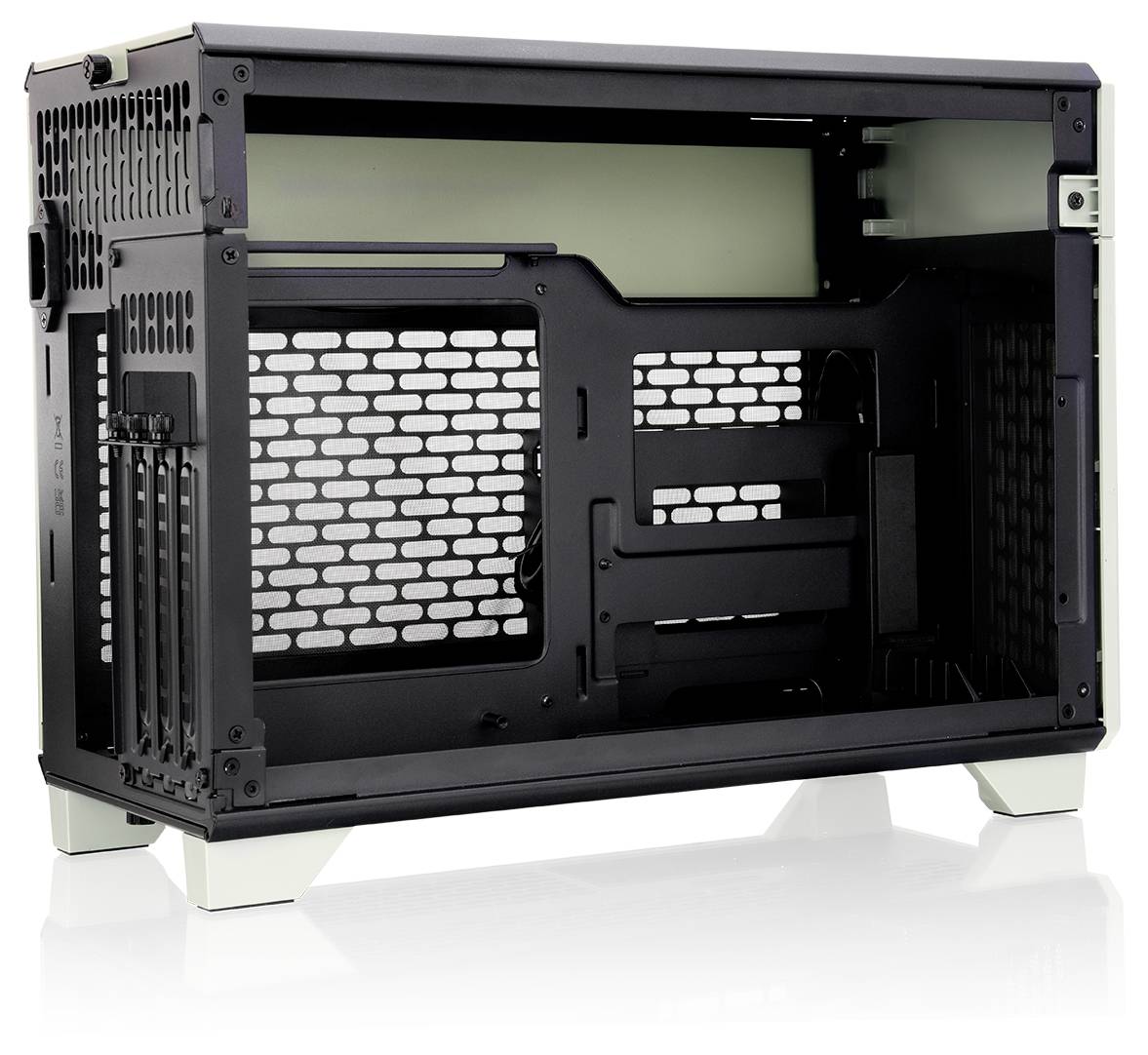 Thermaltake CA-11A-00SENN-WS Mini-Tower PC-Gehäuse Grün (Matcha)