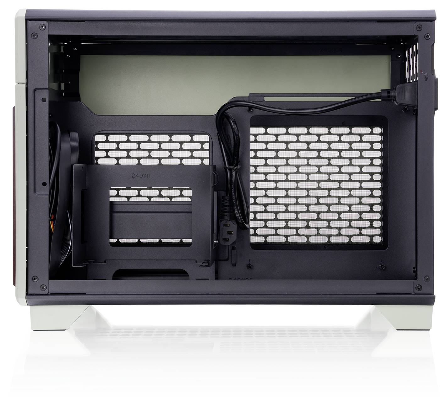 Thermaltake CA-11A-00SENN-WS Mini-Tower PC-Gehäuse Grün (Matcha)