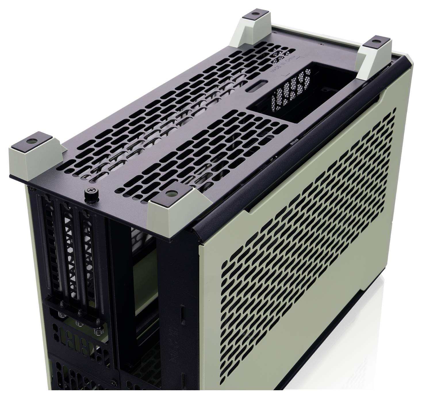 Thermaltake CA-11A-00SENN-WS Mini-Tower PC-Gehäuse Grün (Matcha)