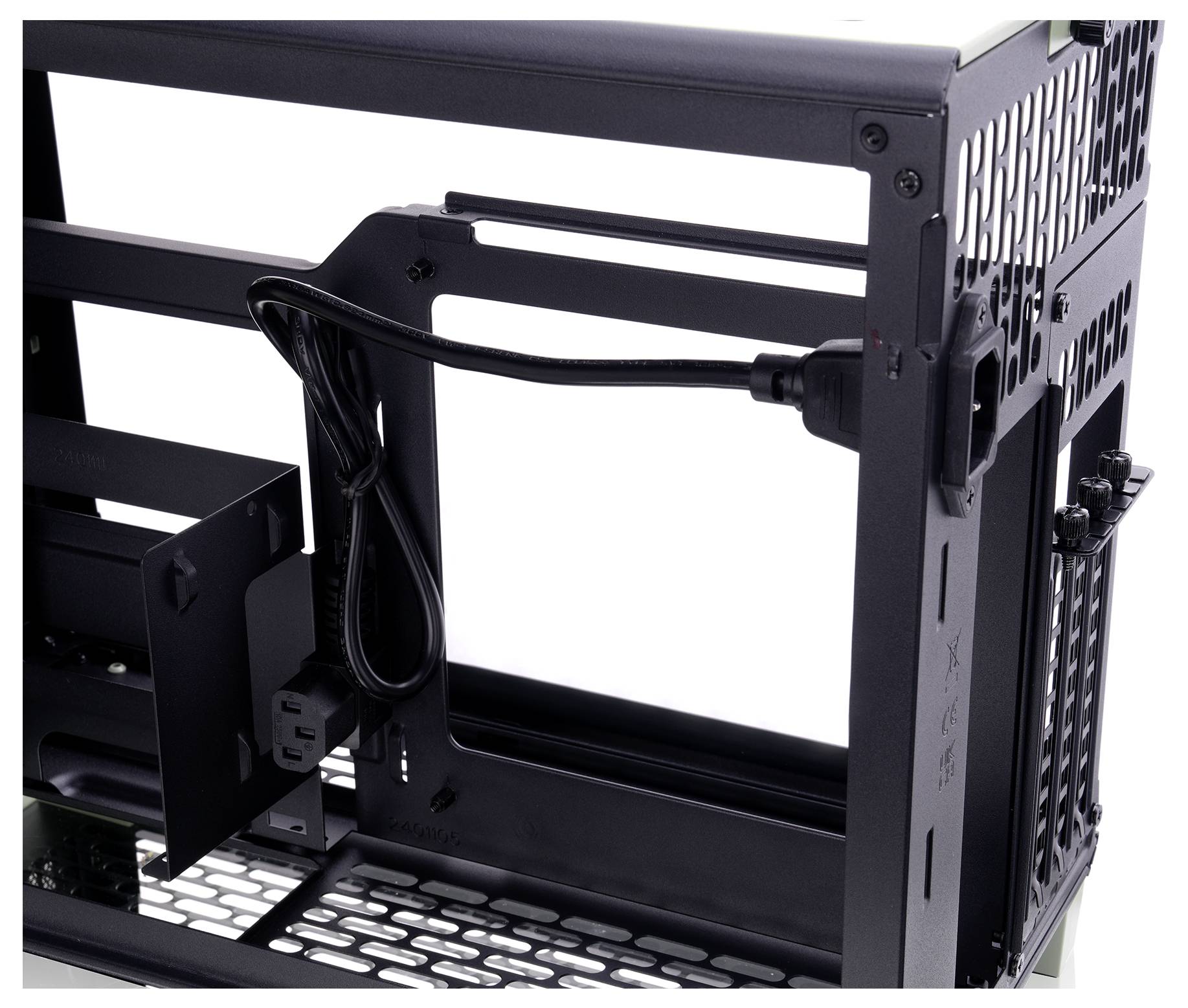 Thermaltake CA-11A-00SENN-WS Mini-Tower PC-Gehäuse Grün (Matcha)