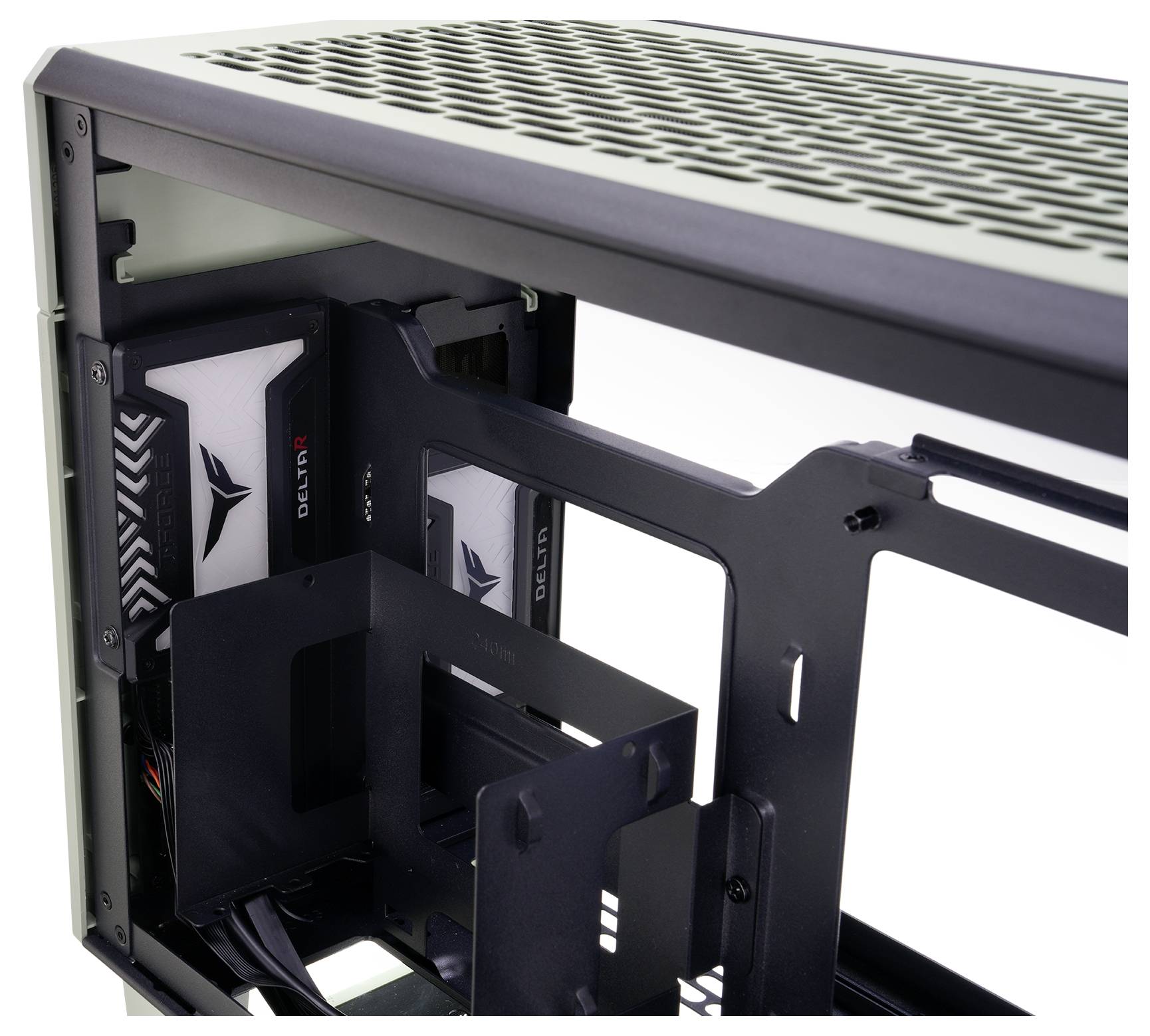 Thermaltake CA-11A-00SENN-WS Mini-Tower PC-Gehäuse Grün (Matcha)