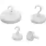 Magnetoplan Hakenmagnet Weiß 10 St. 52636S10 Magnetoplan Hakenmagnet Weiß 10 St. 52636S10