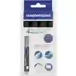 Magnetoplan 1228112 Flipchartmarker Schwarz 4St. Magnetoplan 1228112 Flipchartmarker Schwarz 4St.