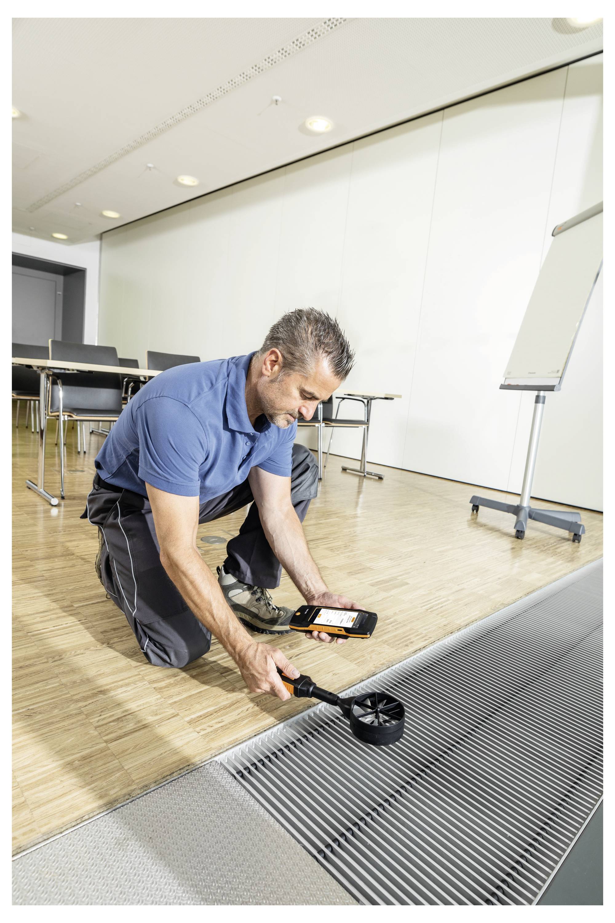 Testo 400 - Datenlogger Behaglichkeits-Set Umweltmesstechnik-Set Temperatur, Druck -40, 0 - 150, 200°C, hPa