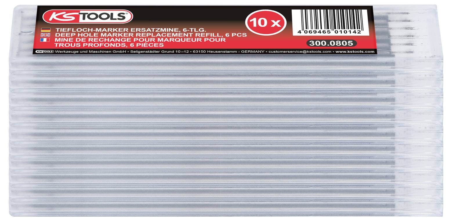 KS Tools 300.0805 Tieflochmarker-Ersatzminen 60St.