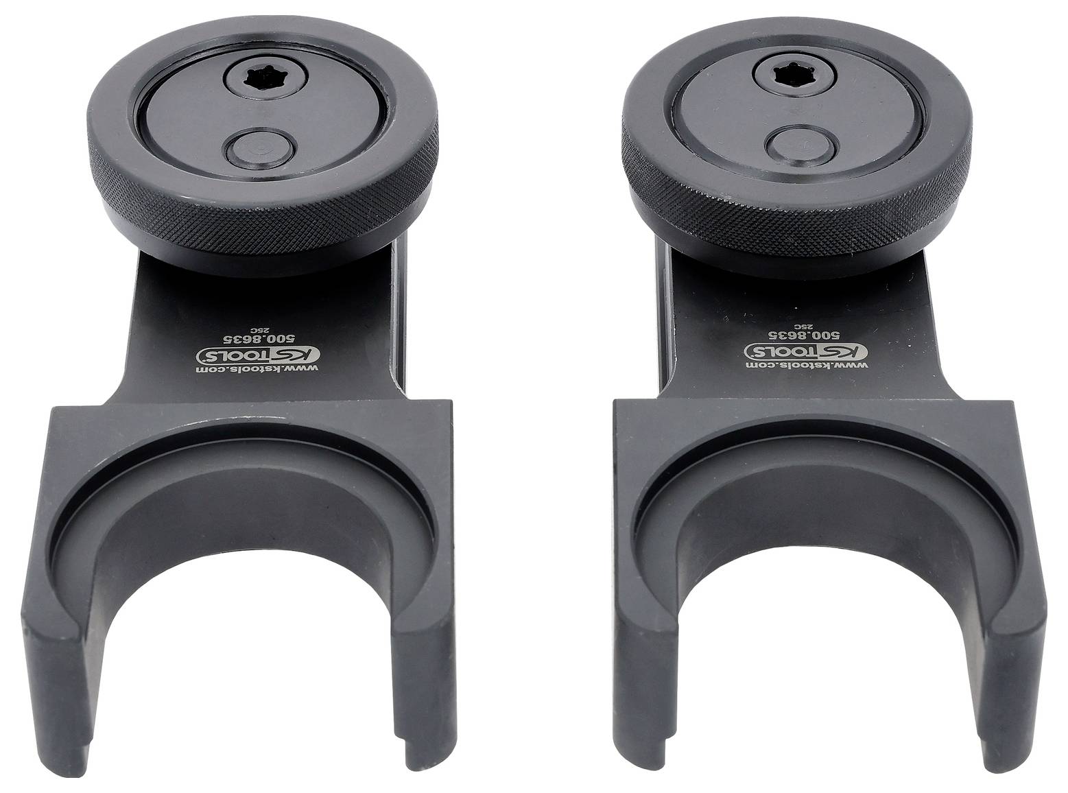 Williams Controls 500-3355 Pedalweggebersensorkomponenten mit kreisförmigen Knöpfen, die in automobilen Anwendungen für mechanische Einstellungen verwendet werden.