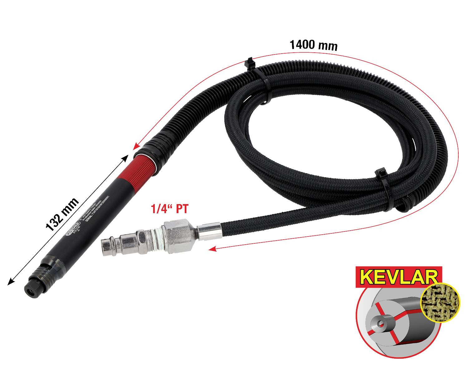 KS Tools Druckluft-Schleifer