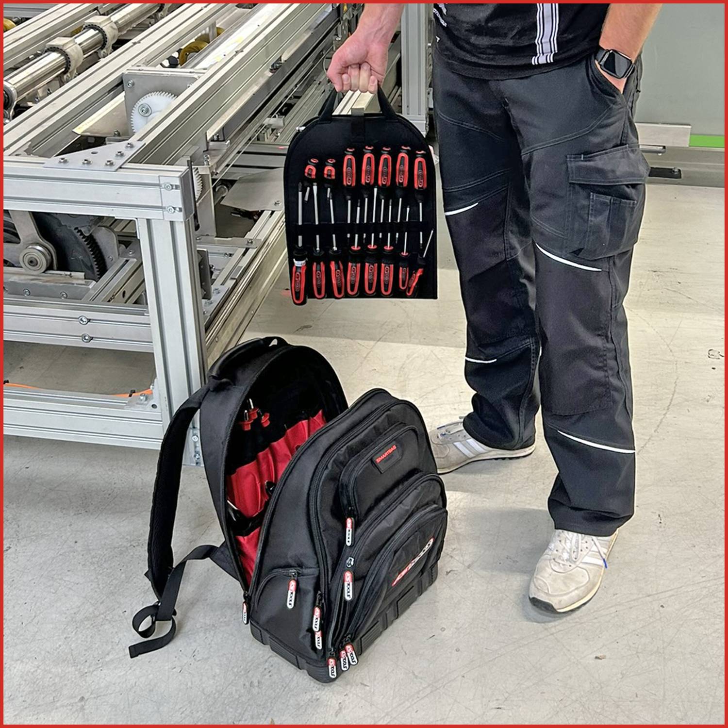 KS Tools 850.0131 Werkzeugrucksack bestückt