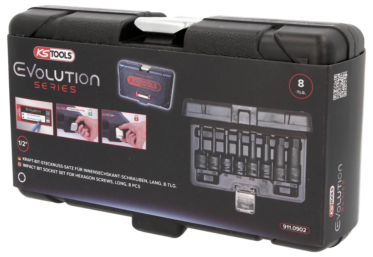 KS Tools Stecknuss-Set 1/2" 911.0902