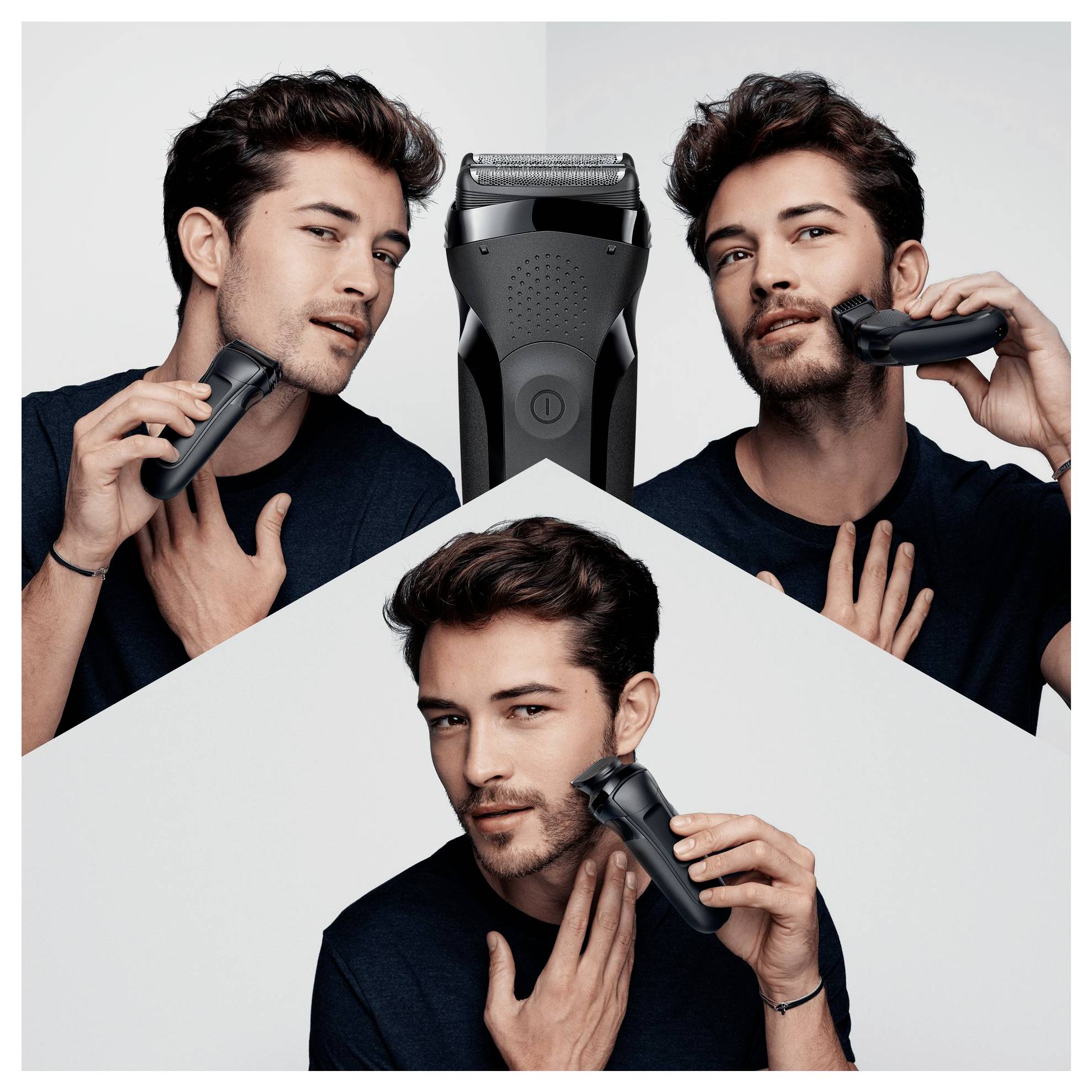 Braun 300BT Rasierer Herren Bartschneider, Rasierer Schwarz