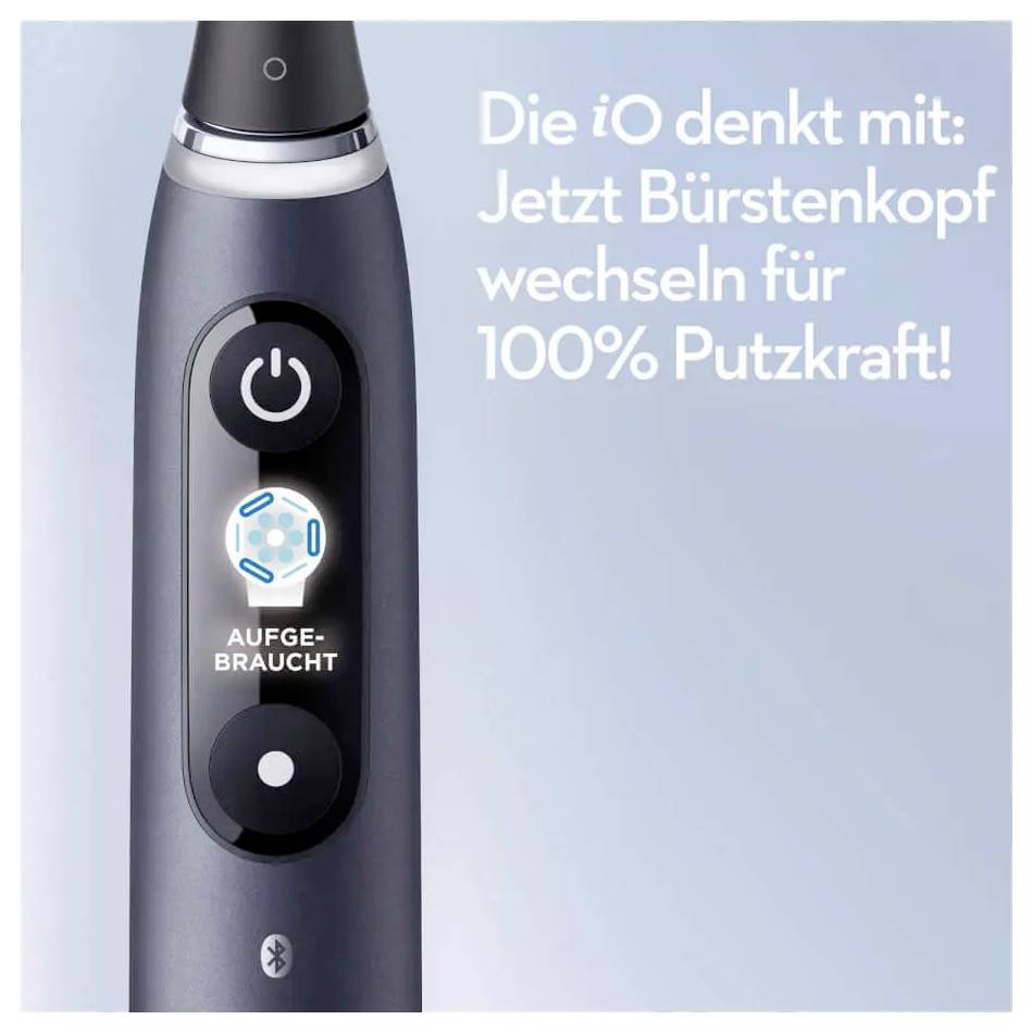 Braun Oral-B iO Series 9N Black Onyx JAS 408666 Elektrische Zahnbürste Schwarz