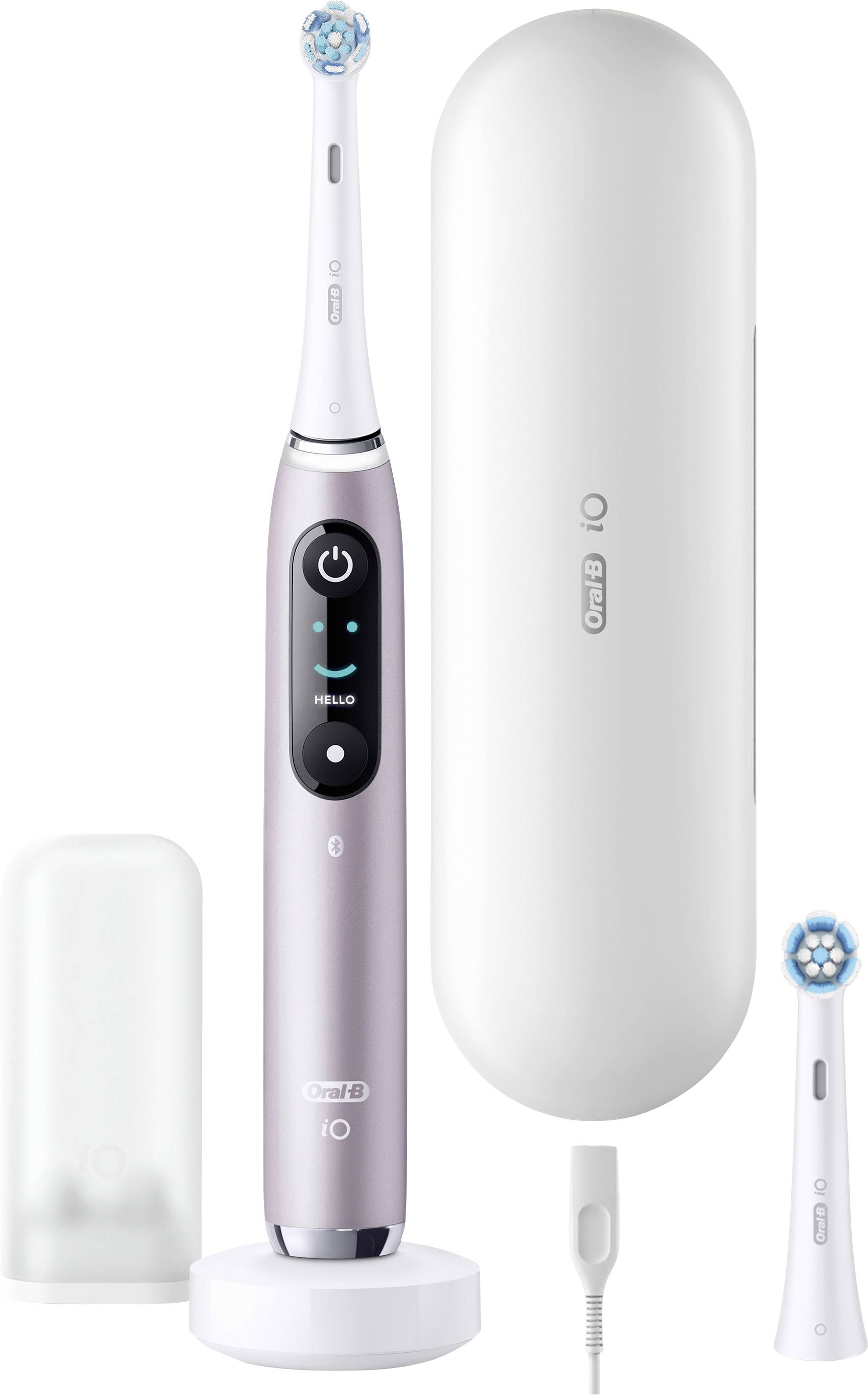 Braun Oral-B iO Series 9N Rose Quartz JA 408390 Elektrische Zahnbürste Rose